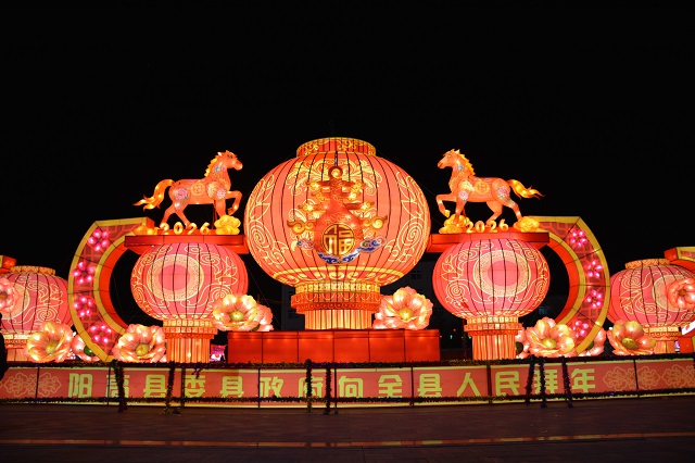 新春走基层|阳高：华灯盏盏迎新春